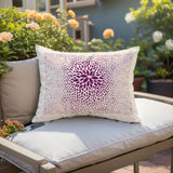 Seghir Floral Spun Polyester Square Indoor/Outdoor Throw Pillow