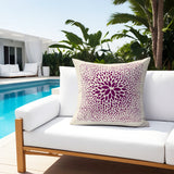 Seghir Floral Reversible Indoor/Outdoor Square Pillow