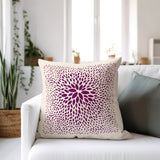 Seghir Floral Reversible Indoor/Outdoor Square Pillow