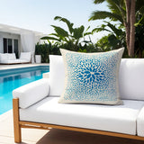 Seghir Floral Reversible Indoor/Outdoor Square Pillow