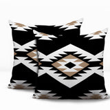 Seka 2 Sets Indoor/Outdoor Reversible Square Pillow