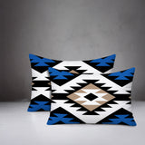 Seka 2 Sets Indoor/Outdoor Reversible Rectangular Pillow