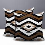 Seka 2 Sets Indoor/Outdoor Reversible Square Pillow