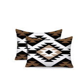 Seka 2 Sets Indoor/Outdoor Reversible Rectangular Pillow