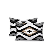 Seka 2 Sets Indoor/Outdoor Reversible Rectangular Pillow