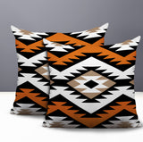 Seka 2 Sets Indoor/Outdoor Reversible Square Pillow