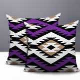 Seka 2 Sets Indoor/Outdoor Reversible Square Pillow