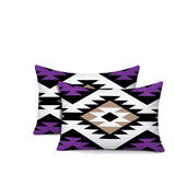 Seka 2 Sets Indoor/Outdoor Reversible Rectangular Pillow