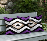 Seka 2 Sets Indoor/Outdoor Reversible Rectangular Pillow