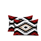 Seka 2 Sets Indoor/Outdoor Reversible Rectangular Pillow