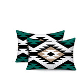 Seka 2 Sets Indoor/Outdoor Reversible Rectangular Pillow
