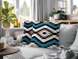 Seka 2 Sets Indoor/Outdoor Reversible Square Pillow