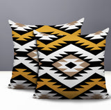 Seka 2 Sets Indoor/Outdoor Reversible Square Pillow