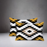 Seka 2 Sets Indoor/Outdoor Reversible Rectangular Pillow