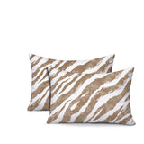 Seppo Zebra Print Indoor/Outdoor Reversible Rectangular Pillow