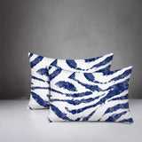 Seppo Zebra Print Indoor/Outdoor Reversible Rectangular Pillow