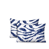 Seppo Zebra Print Indoor/Outdoor Reversible Rectangular Pillow