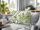 Seppo Zebra Print Indoor/Outdoor Reversible Square Pillow