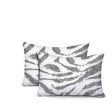 Seppo Zebra Print Indoor/Outdoor Reversible Rectangular Pillow