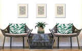 Seppo Zebra Print Indoor/Outdoor Reversible Rectangular Pillow