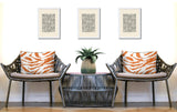 Seppo Zebra Print Indoor/Outdoor Reversible Rectangular Pillow