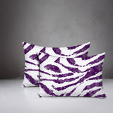 Seppo Zebra Print Indoor/Outdoor Reversible Rectangular Pillow