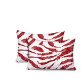 Seppo Zebra Print Indoor/Outdoor Reversible Rectangular Pillow