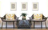 Seppo Zebra Print Indoor/Outdoor Reversible Rectangular Pillow