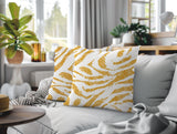 Seppo Zebra Print Indoor/Outdoor Reversible Square Pillow