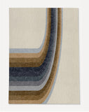 Serrai low pile chair mat in Gray