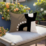 Shae Minimalist Lumbar Indoor/Outdoor Throw Pillow
