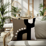 Shae Abstract Reversible Indoor/Outdoor Square Pillow