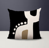 Shae Abstract Reversible Indoor/Outdoor Square Pillow