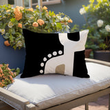 Shae Minimalist Lumbar Indoor/Outdoor Throw Pillow