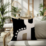 Shae Abstract Reversible Indoor/Outdoor Square Pillow
