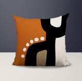 Shae Abstract Reversible Indoor/Outdoor Square Pillow