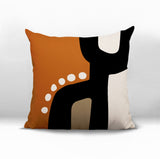 Shae Abstract Reversible Indoor/Outdoor Square Pillow