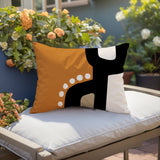 Shae Minimalist Lumbar Indoor/Outdoor Throw Pillow