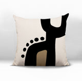 Shae Abstract Reversible Indoor/Outdoor Square Pillow