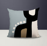Shae Abstract Reversible Indoor/Outdoor Square Pillow