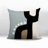 Shae Abstract Reversible Indoor/Outdoor Square Pillow