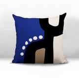 Shae Abstract Reversible Indoor/Outdoor Square Pillow