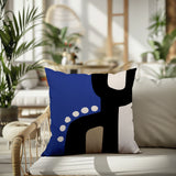 Shae Abstract Reversible Indoor/Outdoor Square Pillow