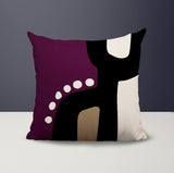 Shae Abstract Reversible Indoor/Outdoor Square Pillow