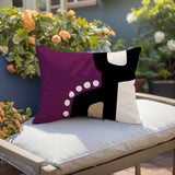 Shae Minimalist Lumbar Indoor/Outdoor Throw Pillow