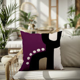 Shae Abstract Reversible Indoor/Outdoor Square Pillow