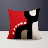 Shae Abstract Reversible Indoor/Outdoor Square Pillow