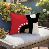 Shae Minimalist Lumbar Indoor/Outdoor Throw Pillow