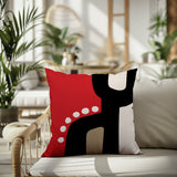 Shae Abstract Reversible Indoor/Outdoor Square Pillow
