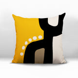 Shae Abstract Reversible Indoor/Outdoor Square Pillow